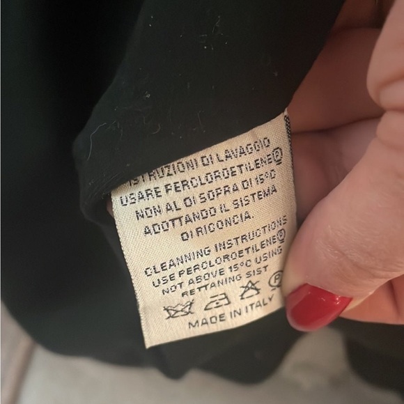 Preview  GREEN DISTRESSED Leather Vintage  Bomber Jacket  VERY SOFT Sz Euro 44 - Picture 11 of 15